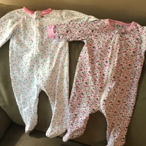 Footed light weight pajamas